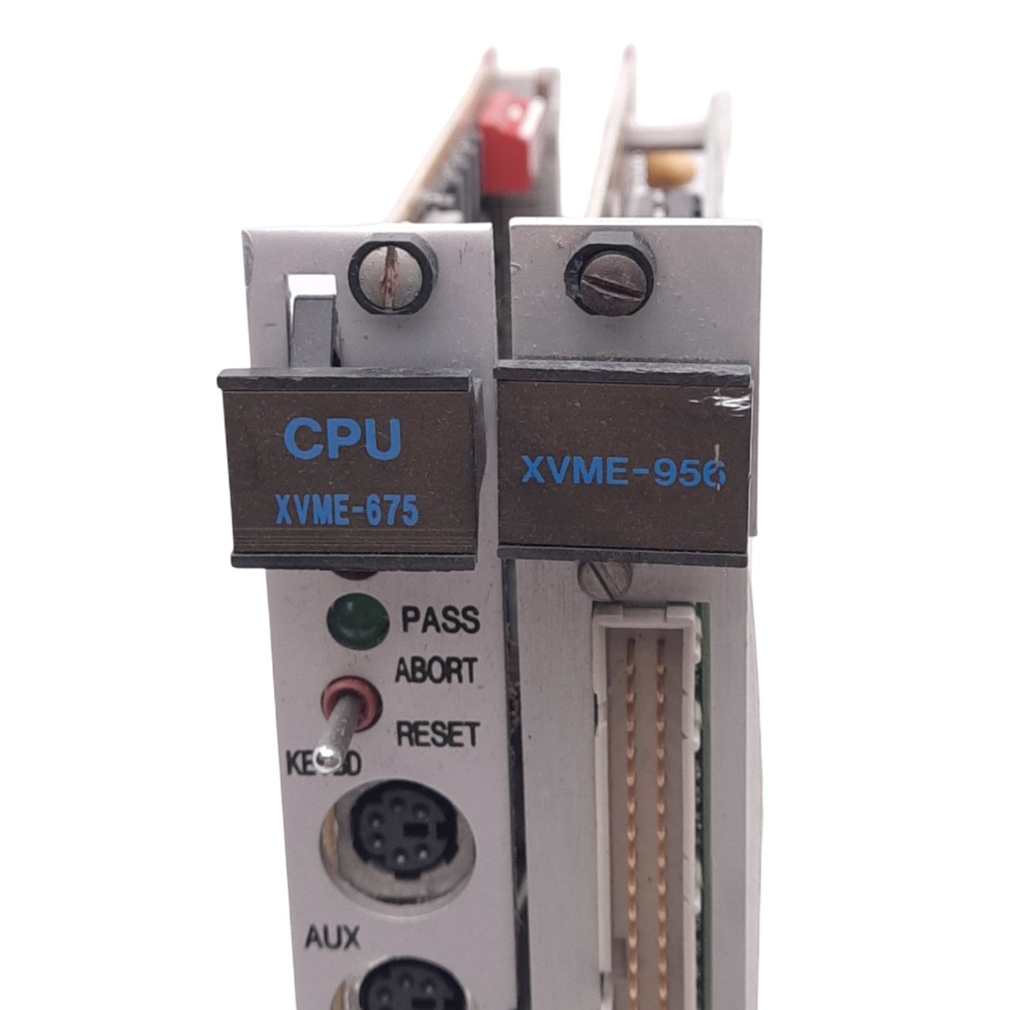 Used Xycom PM101558 XVME-675 & XVME-956 VME PC/AT Modules, 100MHz Intel Processor