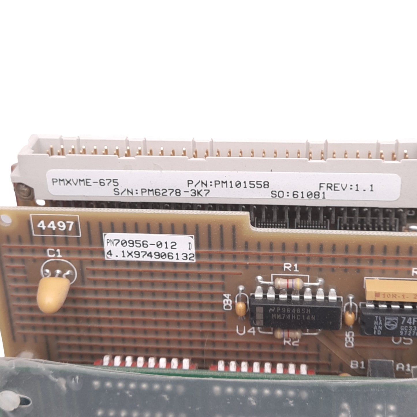 Used Xycom PM101558 XVME-675 & XVME-956 VME PC/AT Modules, 100MHz Intel Processor