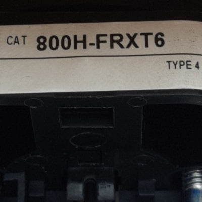 Used Allen Bradley 800H-FRXT6 2-Position Push-Pull/Twist Button With Enclosure, ø30mm