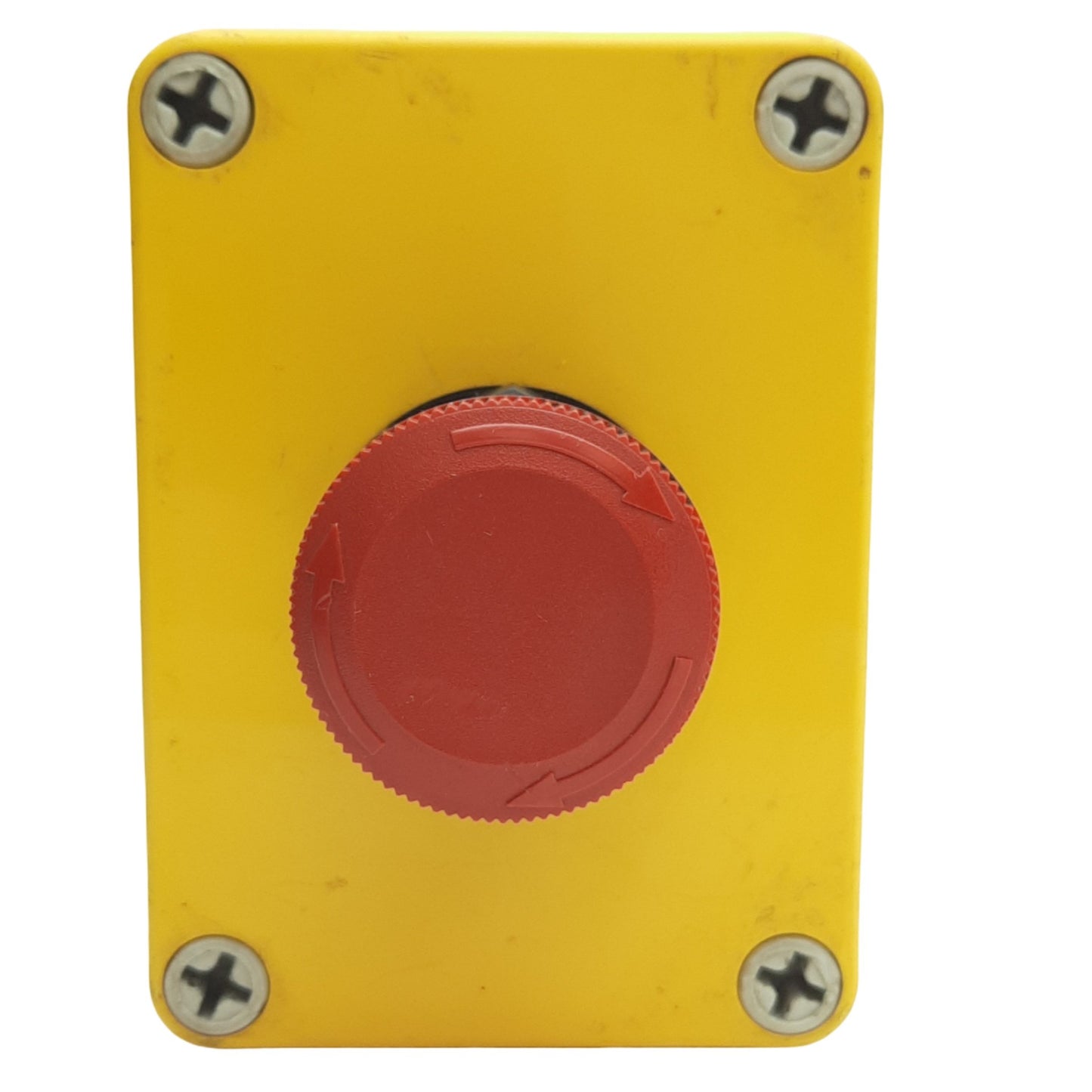 Used Allen Bradley 800H-FRXT6 2-Position Push-Pull/Twist Button With Enclosure, ø30mm