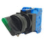 Used IDEC HW1F-2F20QD-G-24V Green 2-Position Maintained Selector Switch ø22mm, 2NO