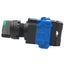Used IDEC HW1F-2F20QD-G-24V Green 2-Position Maintained Selector Switch ø22mm, 2NO