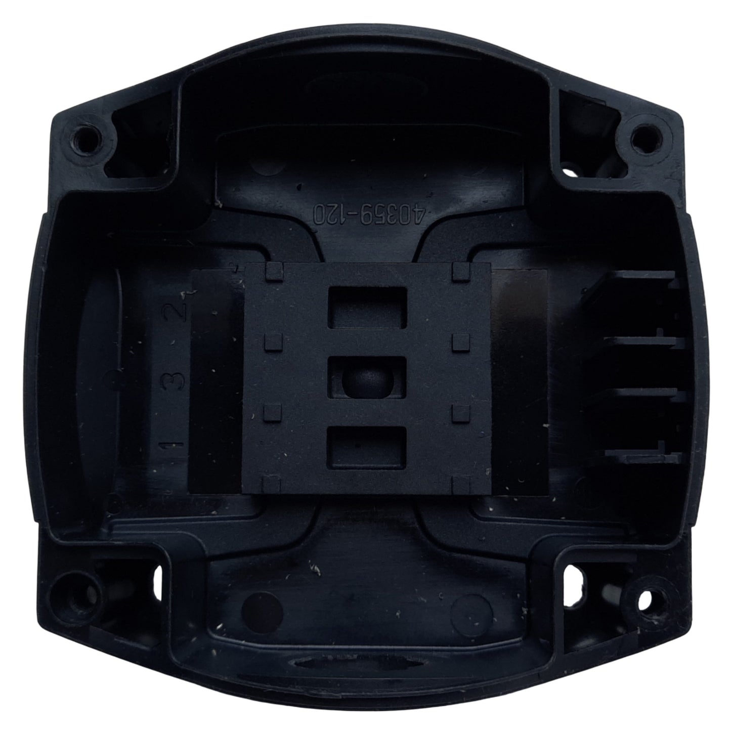 Used Allen Bradley 800F-1YP Push Button Enclosure ONLY, 1 Hole, I.D 58mm x 59mm ø22mm