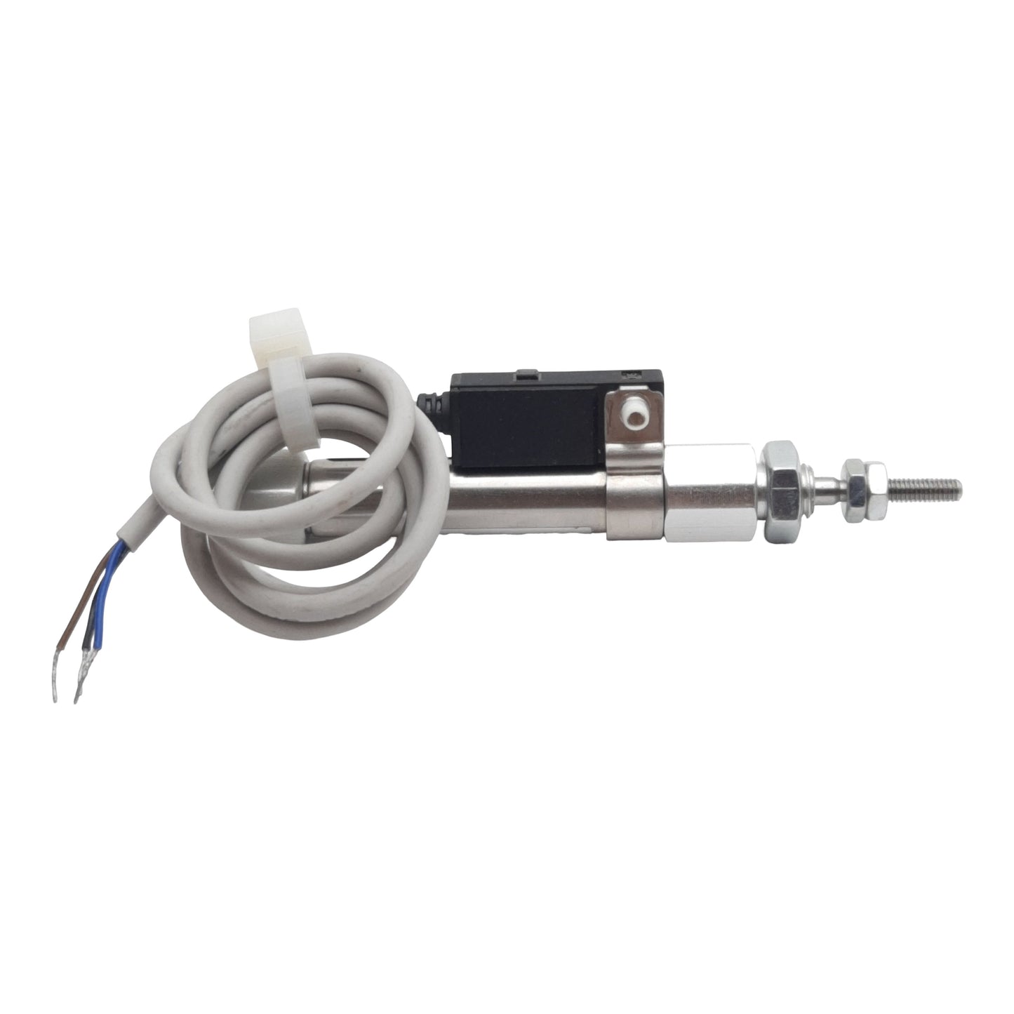 New SMC NCDJ2B10-100-H7A2S Pneumatic Cylinder, ø3/8" Bore, 1" Stroke, w/ Auto Switch