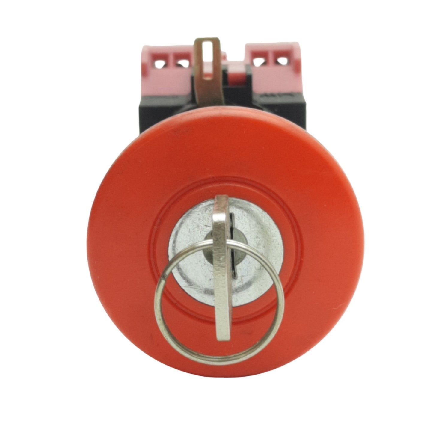 Used IDEC HW1B-X4F02-R Red Maintained Pushlock Key Reset Button ø22mm, 2NC, 600V, 10A