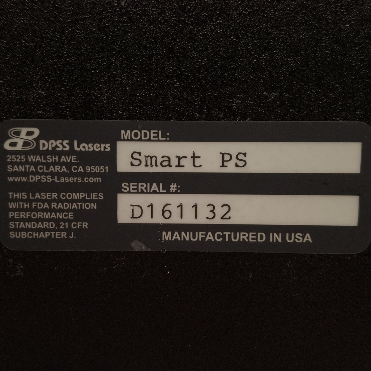 Smart Ps DPSS Lasers Smart PS Power Supply For 3500 Series Lasers w/ Cables, 10 ...