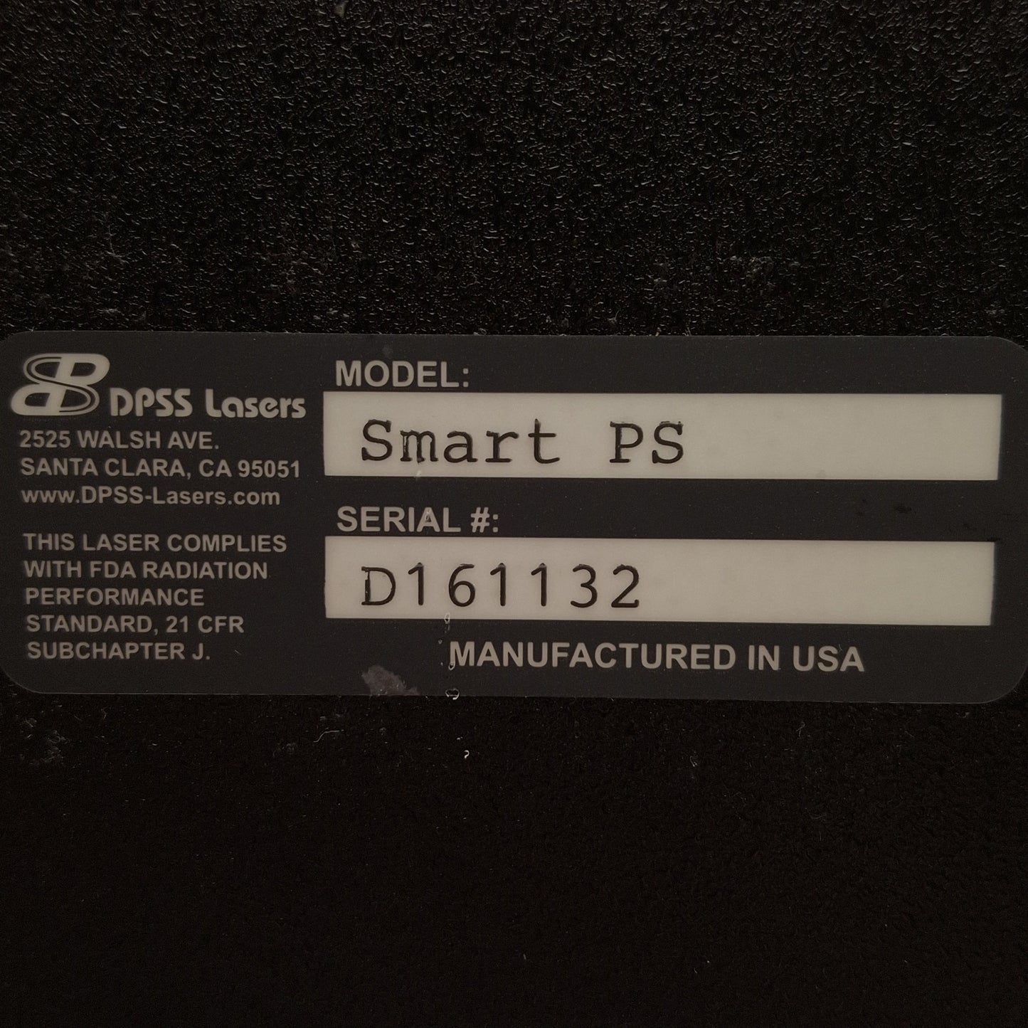 Used DPSS Lasers Smart PS Power Supply For 3500 Series Lasers w/ Cables, 100-240VAC