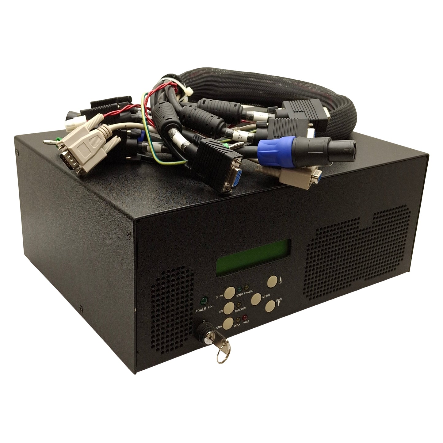 Used DPSS Lasers Smart PS Power Supply For 3500 Series Lasers w/ Cables, 100-240VAC