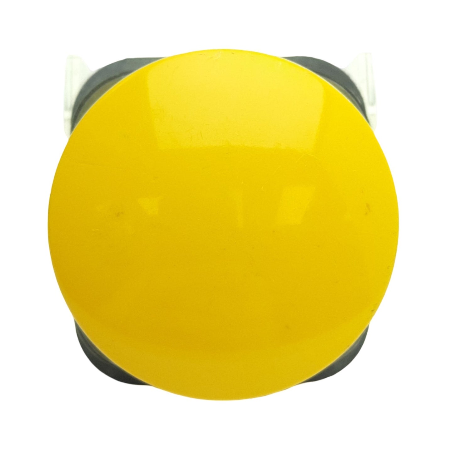 Used Allen Bradley 800T-D9D2 Yellow Mushroom Head Push Button ø30mm, 1NC, 600V, 10A