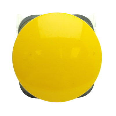 Used Allen Bradley 800T-D9D2 Yellow Mushroom Head Push Button ø30mm, 1NC, 600V, 10A