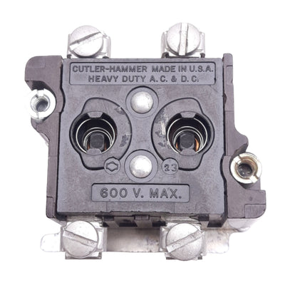 Used Eaton 10250T102-3 Red Flush Pushbutton Switch, ø30.5mm, 2NC, 600VAC/250VDC Max
