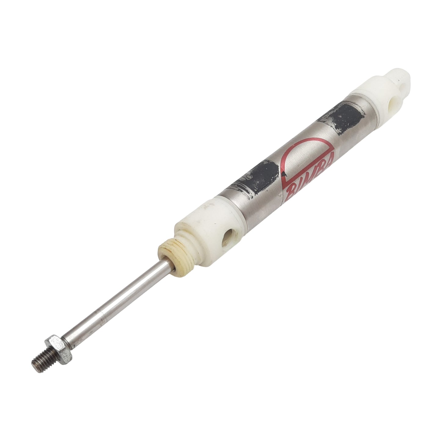 Used Bimba PC-042-DXPM Pneumatic Cylinder, ø3/4in Bore, 2in Stroke, 1/8in NPT, 250psi