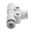 Used Lot of 15 SMC KQ204-00A Pneumatic Union Tee Fitting, 4mm P2C, -100 to 1.0MPa