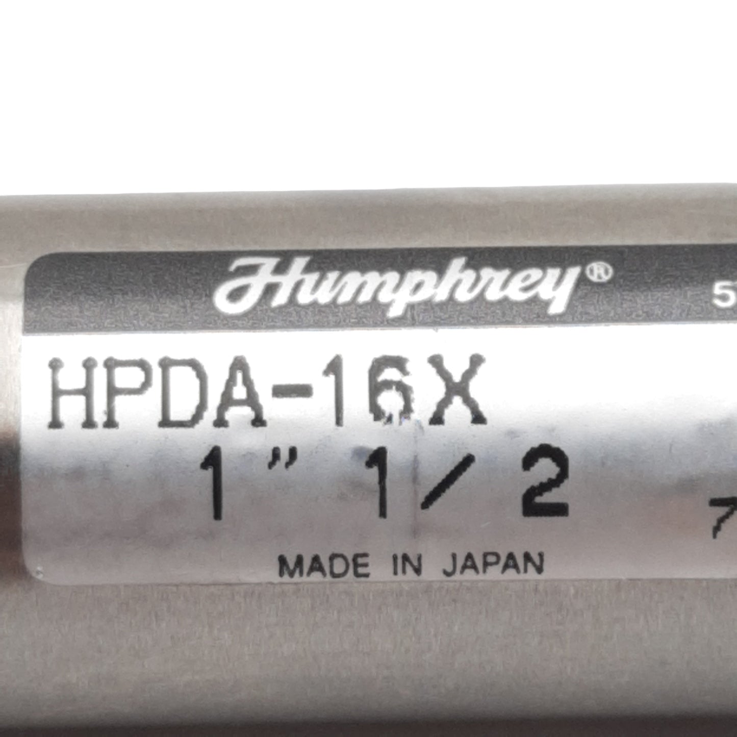 Used Humphrey HPDA-16X1-1/2 Pneumatic Cylinder, ø5/8in Bore, 1-1/2in Stroke, #10-32