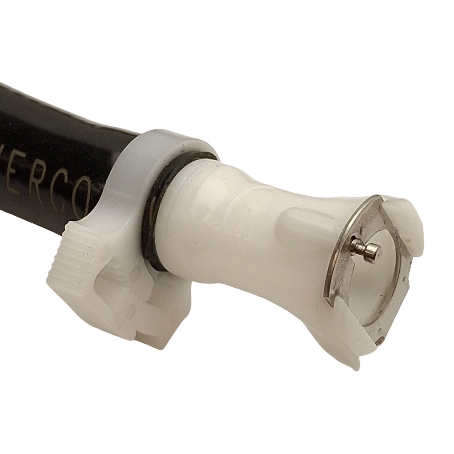 Used Herco Chem 0514-072 Coolant Hose, ø3/8in ID, ø5/8in OD, Colder 7/16in QD, 9.5ft