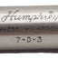 Used Humphrey 7-D-3 Pneumatic Cylinder, ø3/4in Bore, 3in Stroke, 1/8in NPT, 0-200psig