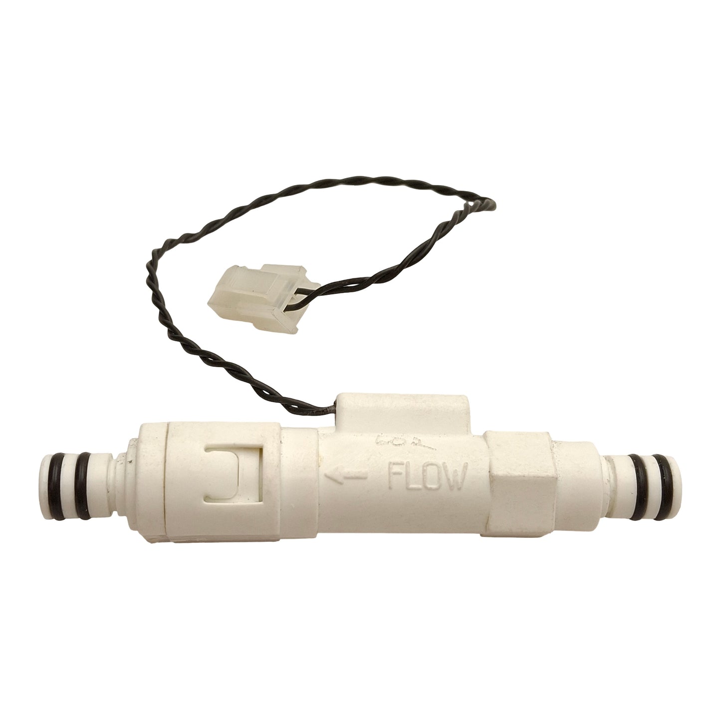 Used Gems Sensors FS-380P In-Line Flow Switch, SPST, 0.25-2.00gpm, Colder 7/16" QD