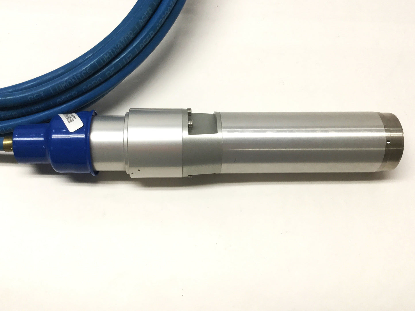 Used GSI Lumonics PA039740X Luminator Fiber Light Guide 600µm Core w/Attachments, 10m