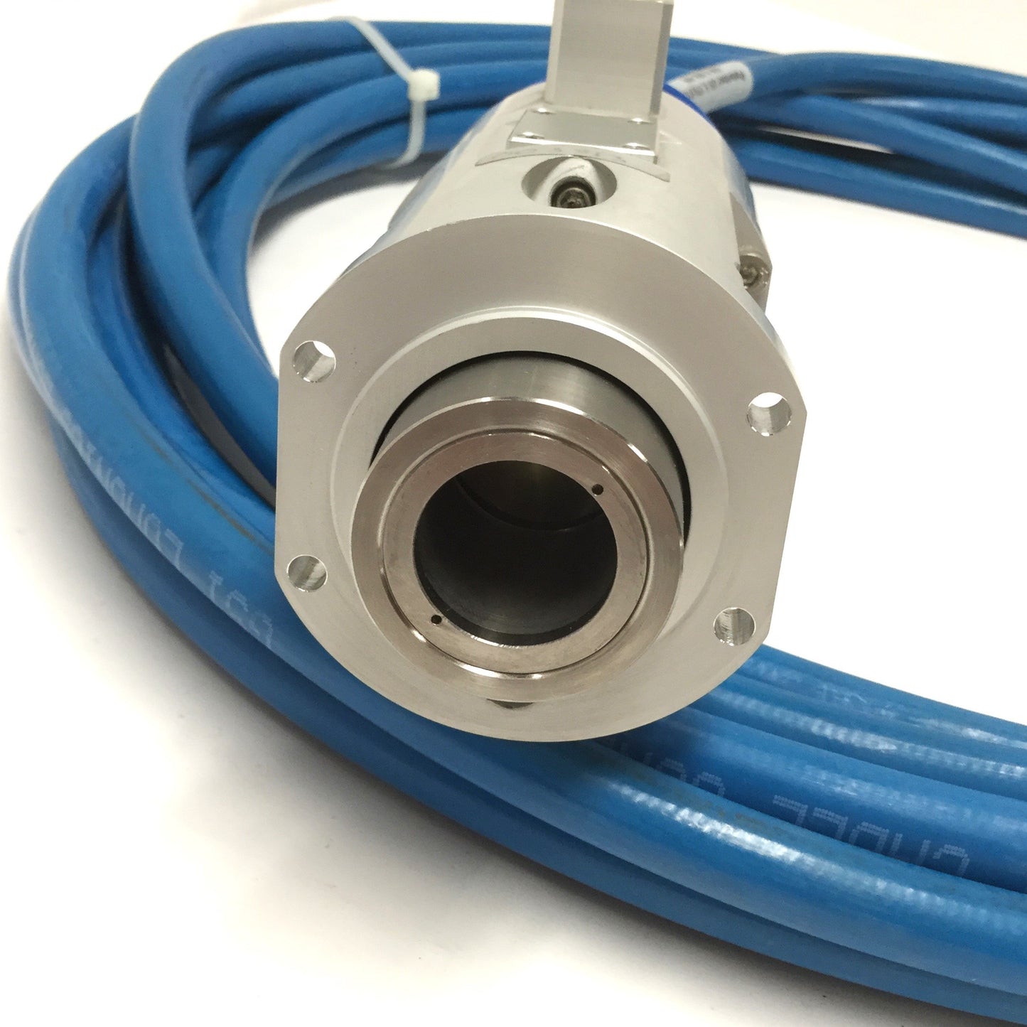 Used GSI Lumonics PA039740X Luminator Fiber Light Guide 600µm Core w/Attachments, 10m