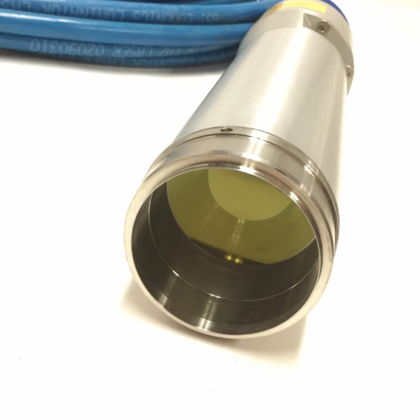 Used GSI Lumonics PA039740X Luminator Fiber Light Guide 600µm Core w/Attachments, 10m