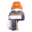 New – Open box Allen Bradley 800T-Q24A Amber Indicator Pilot Light, ø30mm, 24VAC/DC Lamp