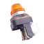 New – Open box Allen Bradley 800T-Q24A Amber Indicator Pilot Light, ø30mm, 24VAC/DC Lamp