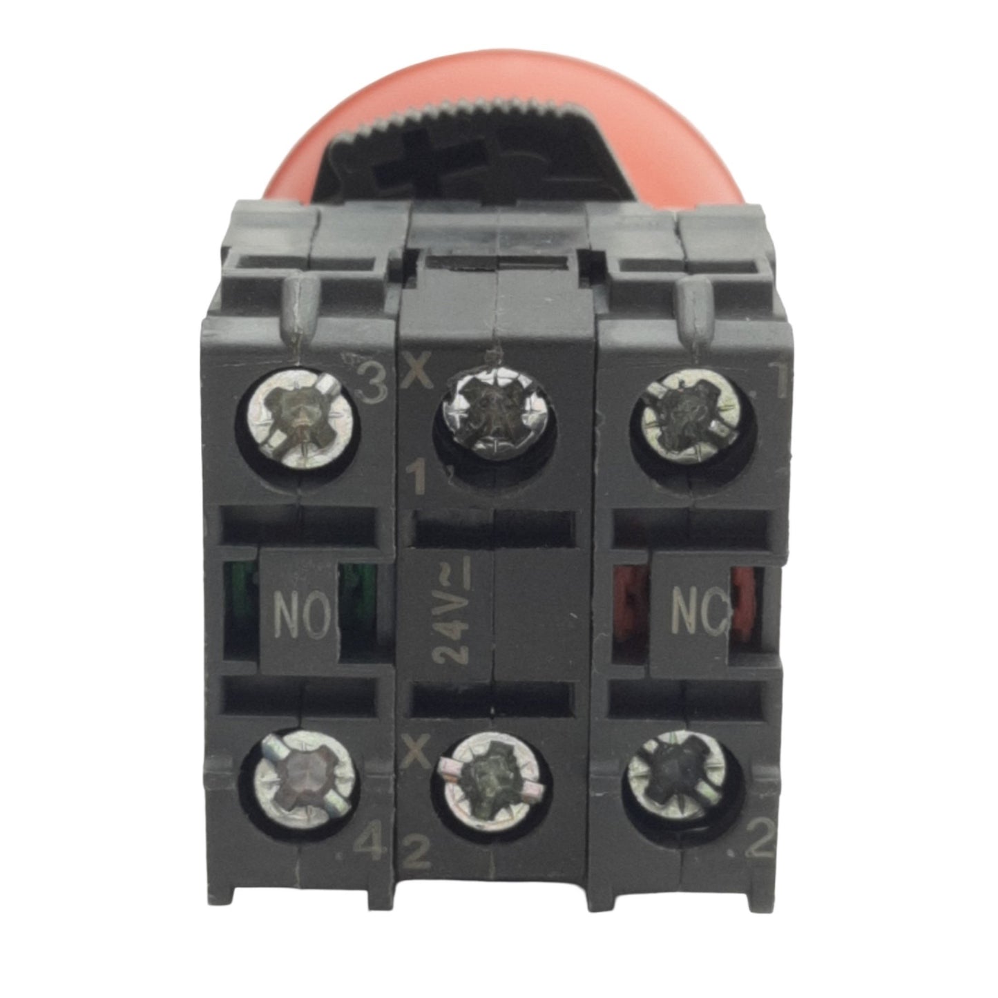 Used Allen Bradley 800FM-LMP44 2-Position Illuminated Push/Pull Button ø22mm, 1NO+1NC