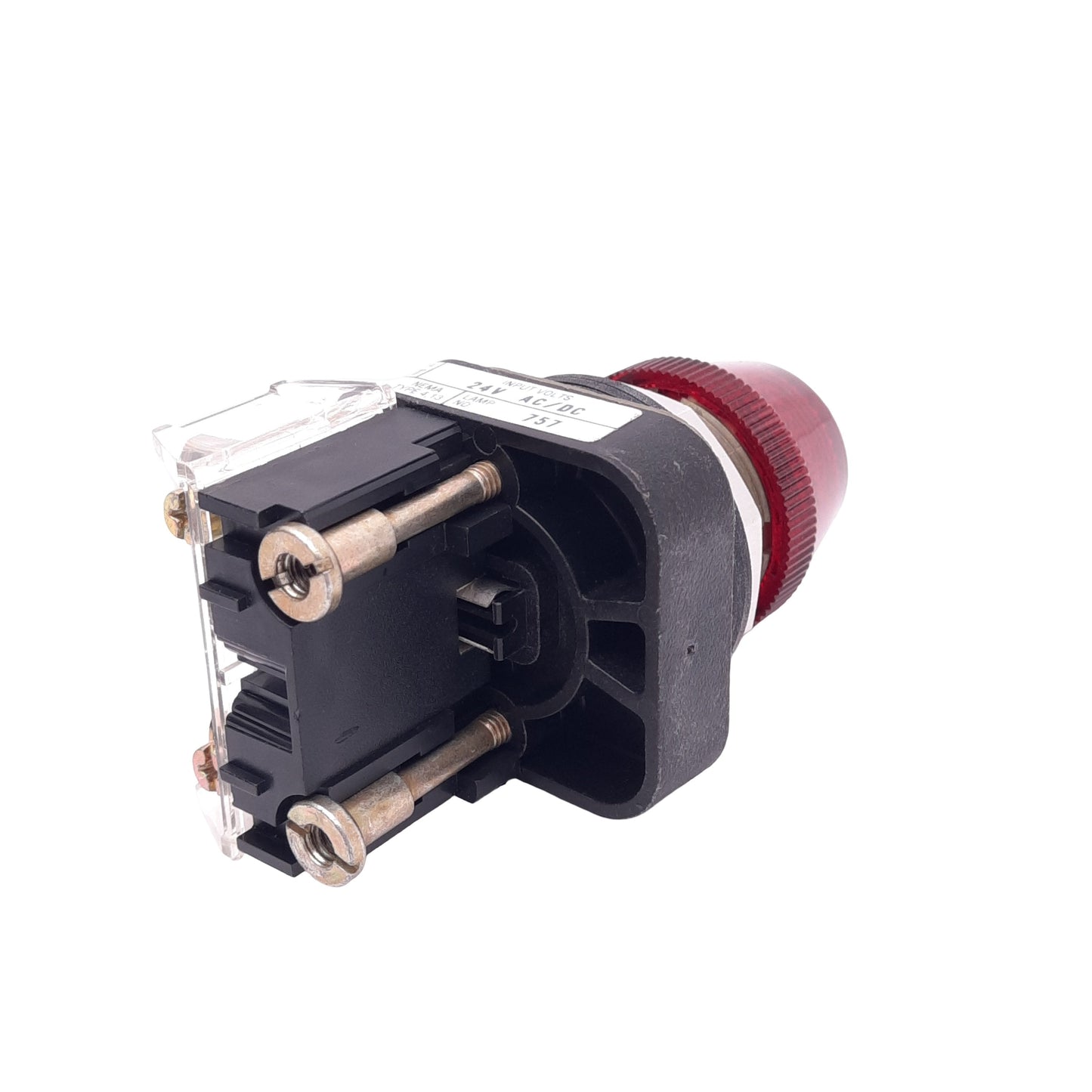 New – Open box Allen Bradley 800T-Q24R Red Indicator Pilot Light, 30mm, 24VAC/DC Lamp