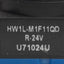 Used IDEC HW1L-M1F11QD-R-24V Red Momentary Illuminated Push Button ø22mm, 1NO+1NC