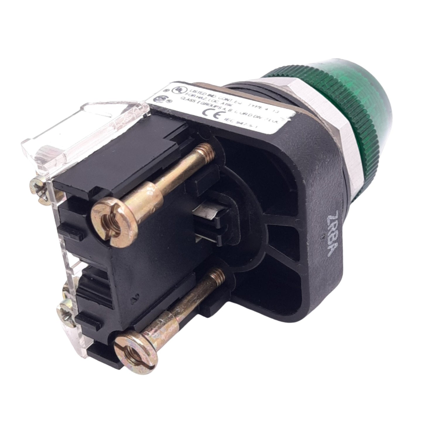 New – Open box Allen Bradley 800T-Q24G Green Indicator Pilot Light, 30mm, 24VAC/DC Lamp