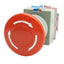 Used IDEC HW1B-V4F11-R Red Maintained Pushlock Turn Reset Button, ø22mm, 1NC+1NO