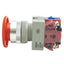 Used IDEC HW1B-V4F11-R Red Maintained Pushlock Turn Reset Button, ø22mm, 1NC+1NO