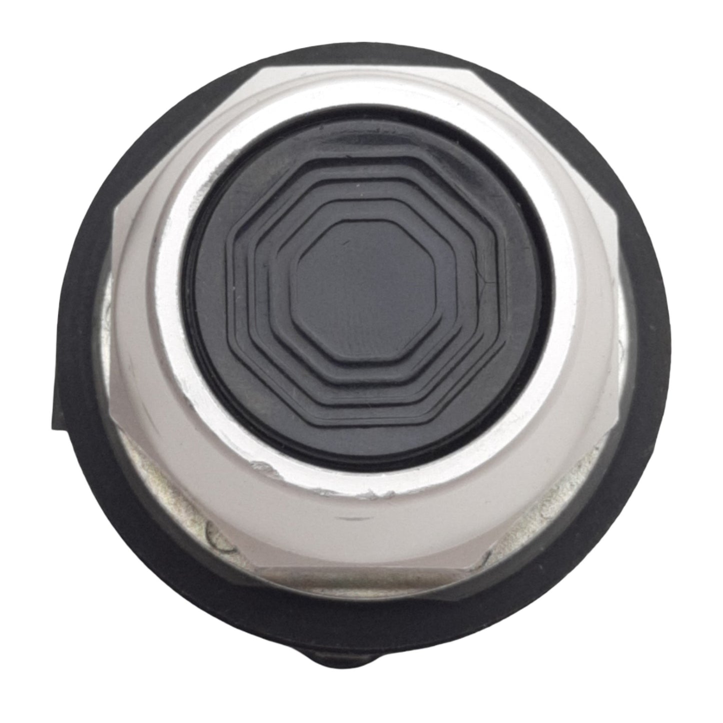 Used EATON HT8AAHA Black Pushbutton Switch, ø30mm, 1 N.O. , 600VAC/DC 12A Max