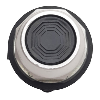 Used EATON HT8AAHA Black Pushbutton Switch, ø30mm, 1 N.O. , 600VAC/DC 12A Max