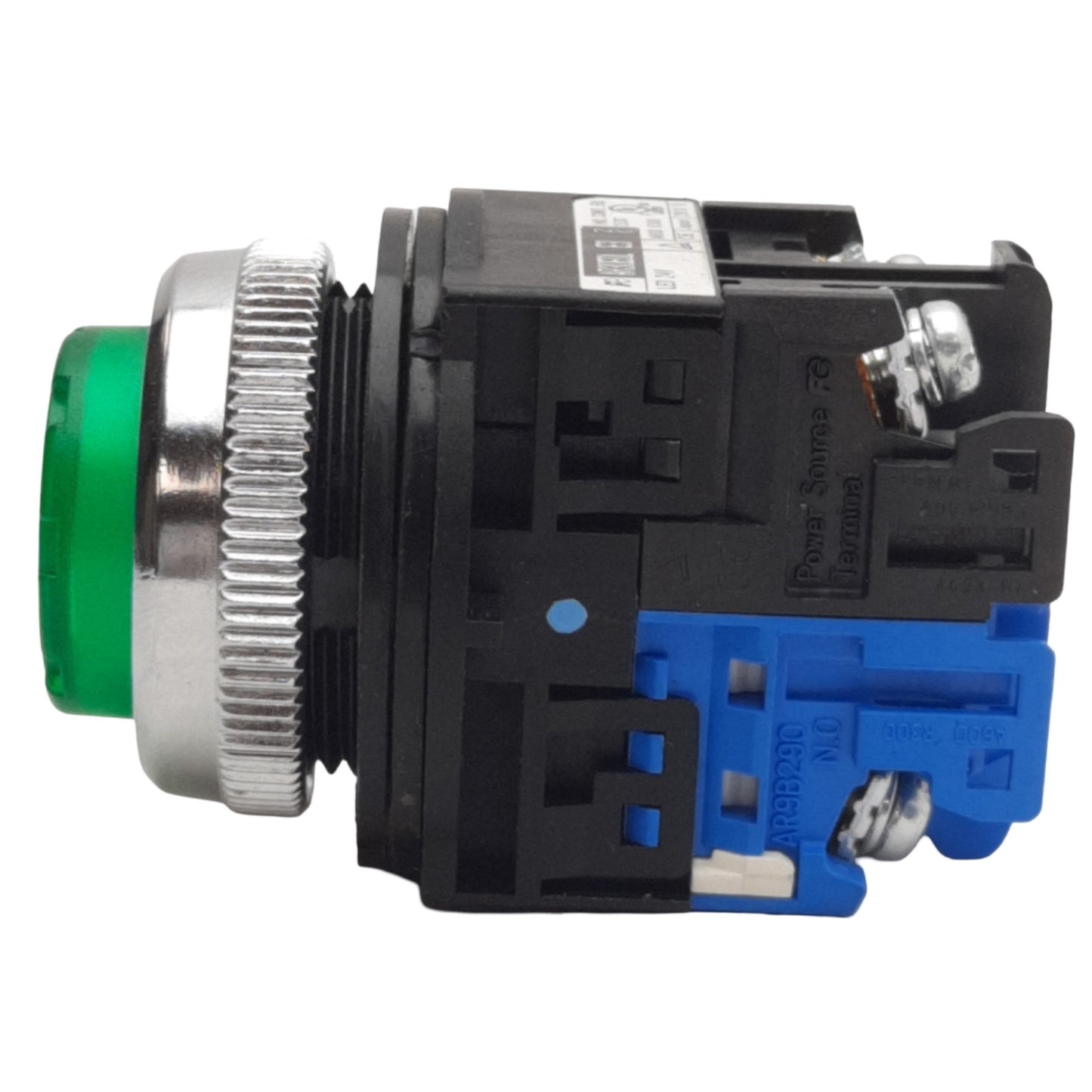 Used Fuji Electric AR30E0L-10L3GZC Green Illuminated Push Button ø30mm, 1NO, 600V 10A