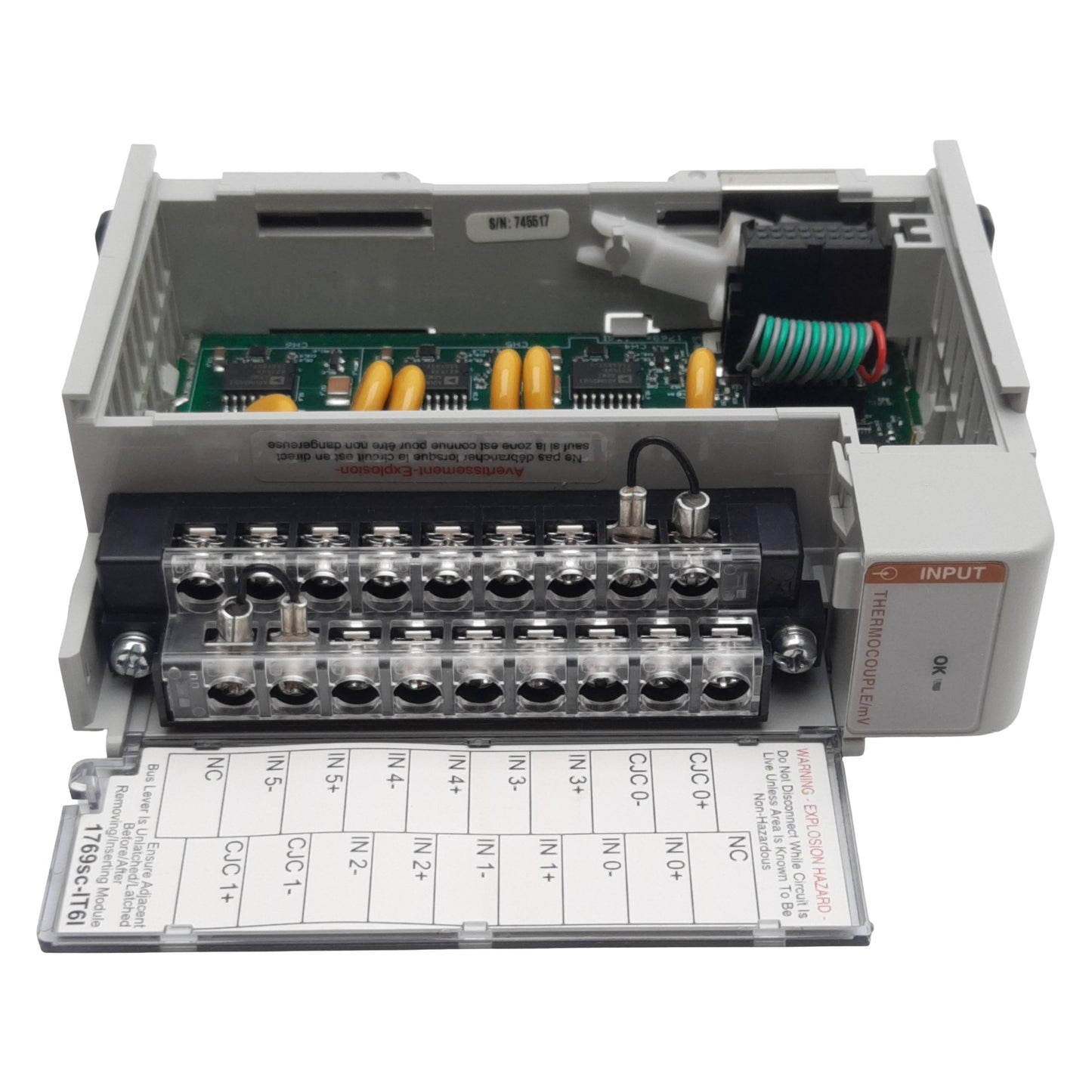 Used Spectrum 1769SC-IT6I Isolated Thermocouple Input Module, 6 Channel, 16bits
