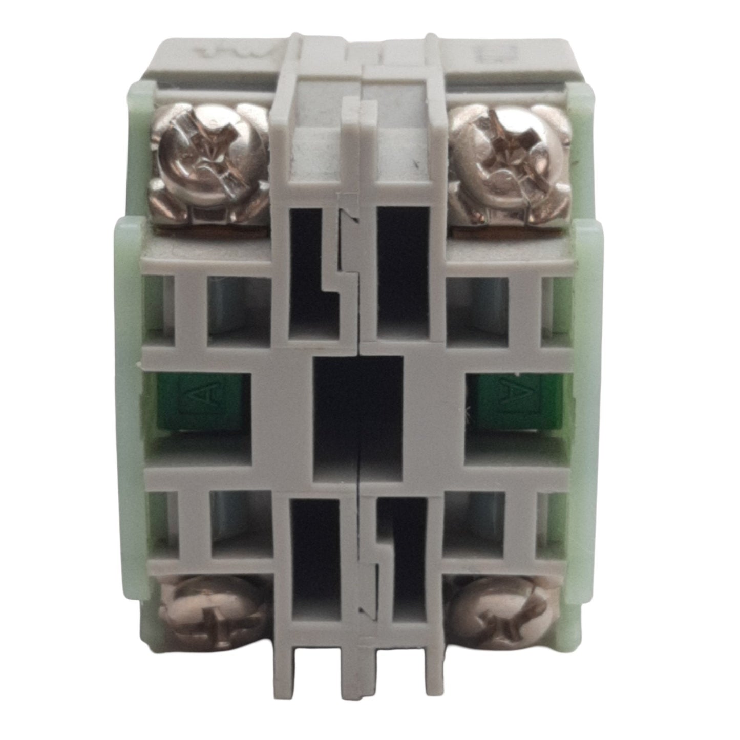 Used IDEC ABW120-G Green Momentary Push Button ø22mm, 2NO Contact, 600VAC/DC 10A Max