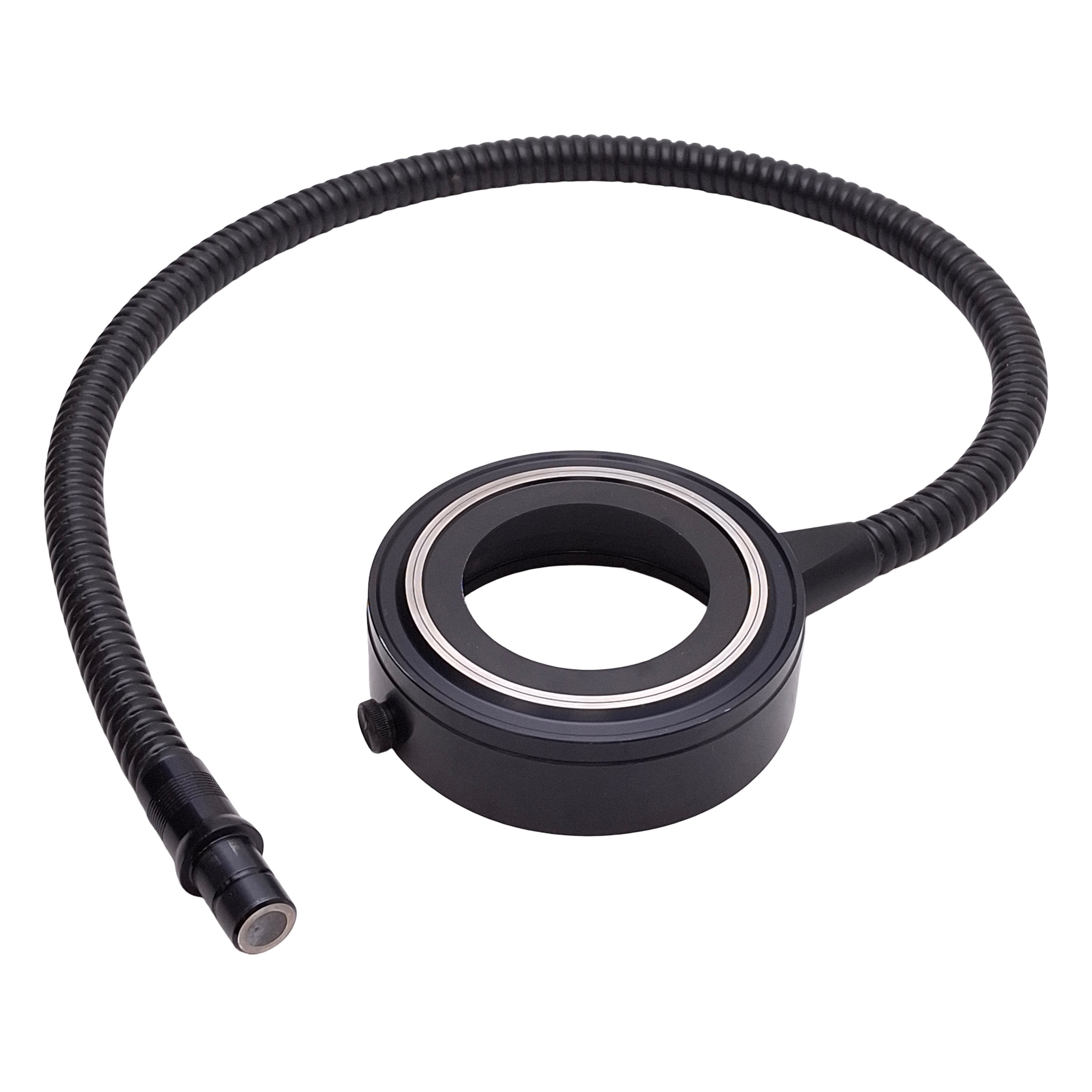 Fiber Optic Ring Light Guide, ø59mm ID, ø80mm Mounting, ø15mm Input, 2 ...