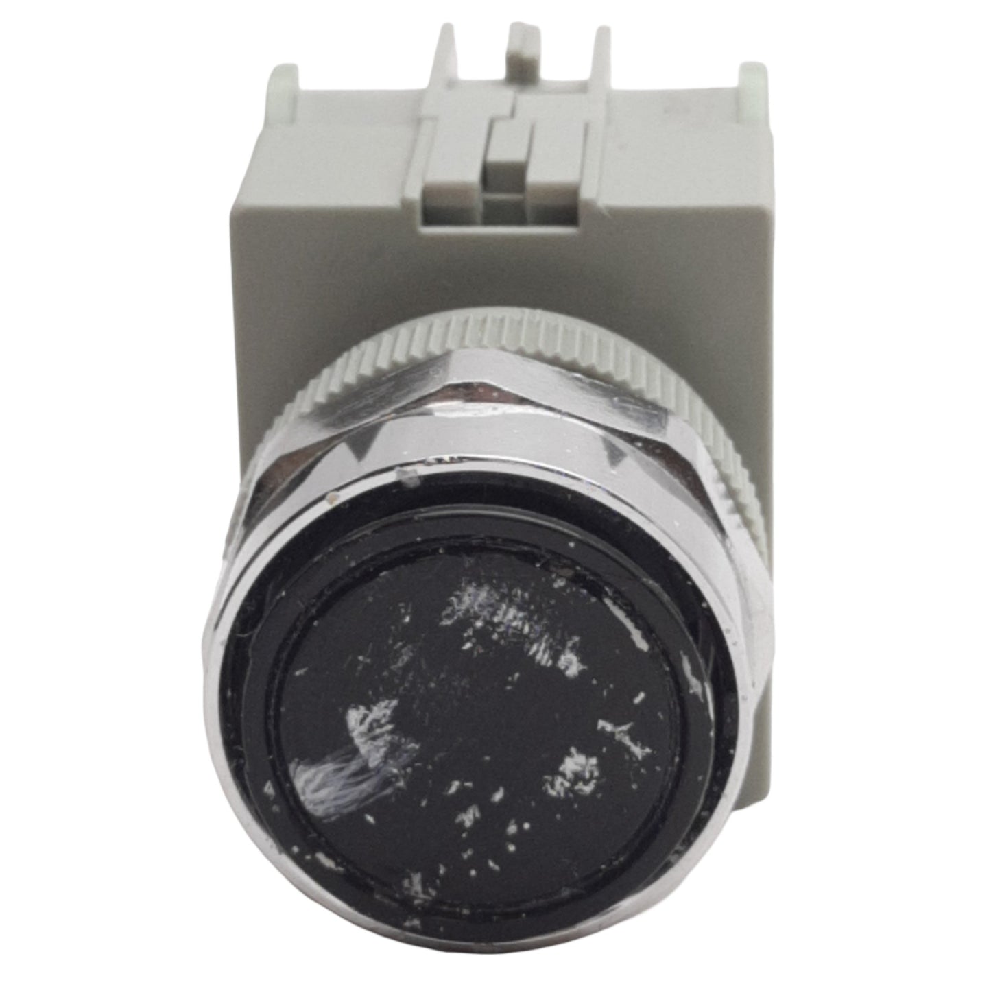 Used IDEC ABW120-B Black Momentary Push Button ø22mm, 2NO Contact, 600VAC/DC 10A Max