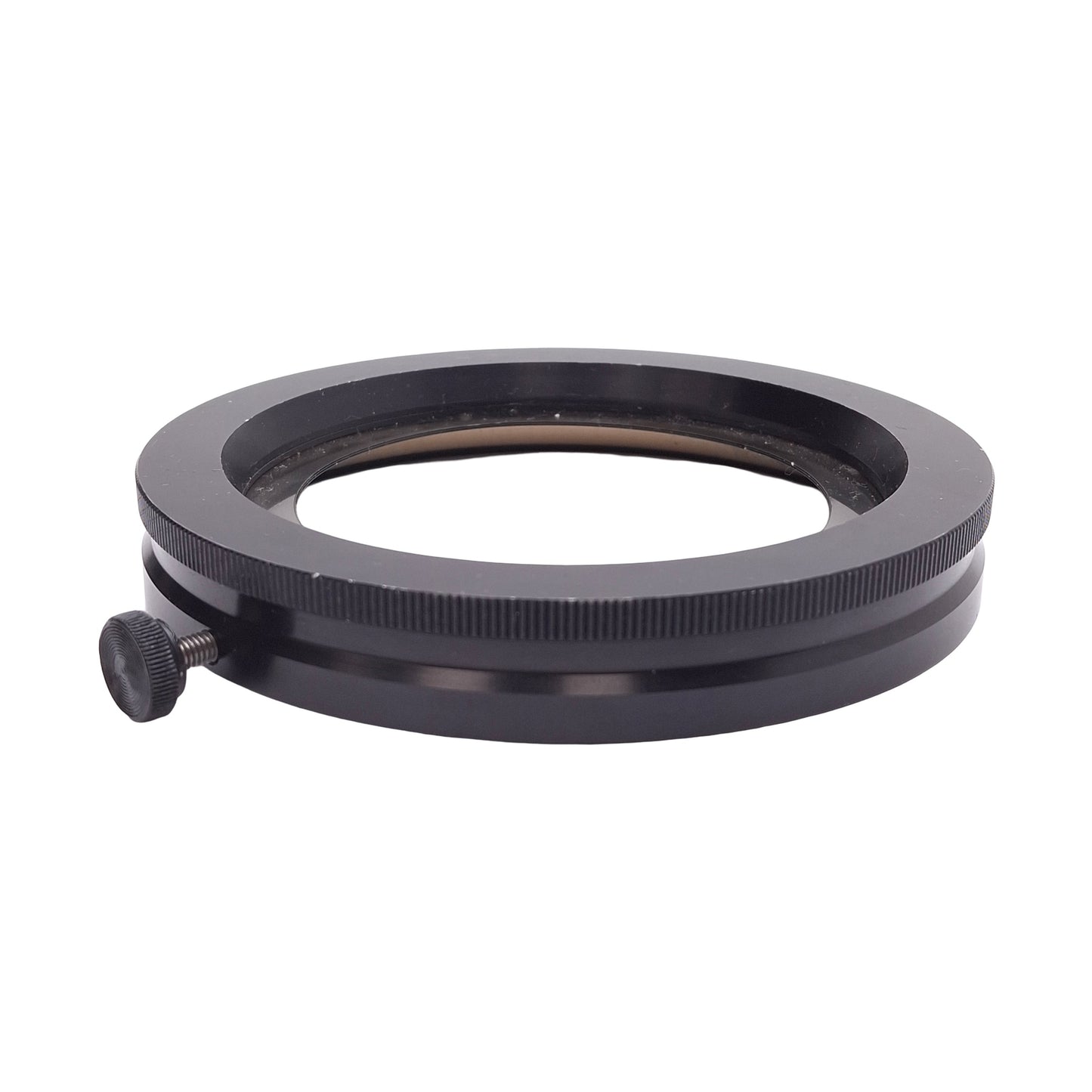 Used Polarizer For Fiber Optic Ring Light Guide, Adjustable, ø99-104mm Mounting