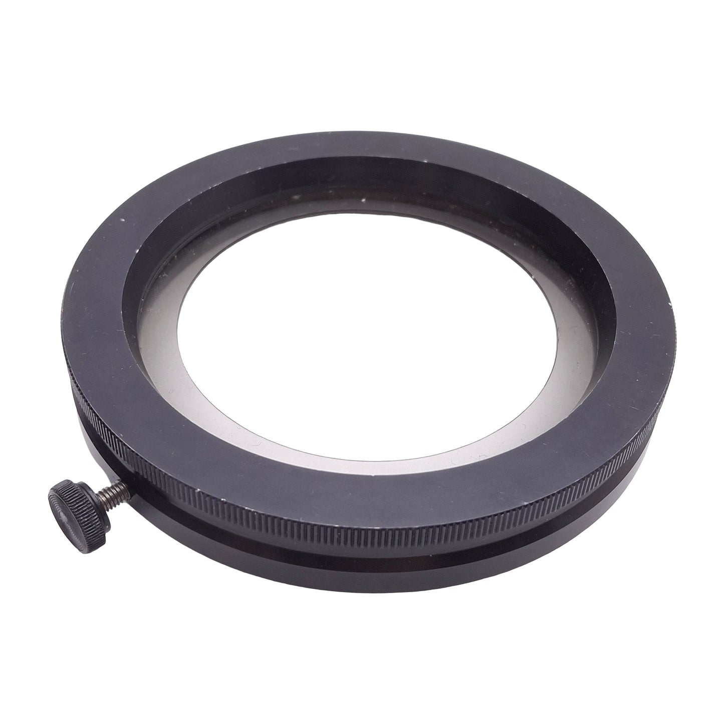 Used Polarizer For Fiber Optic Ring Light Guide, Adjustable, ø99-104mm Mounting
