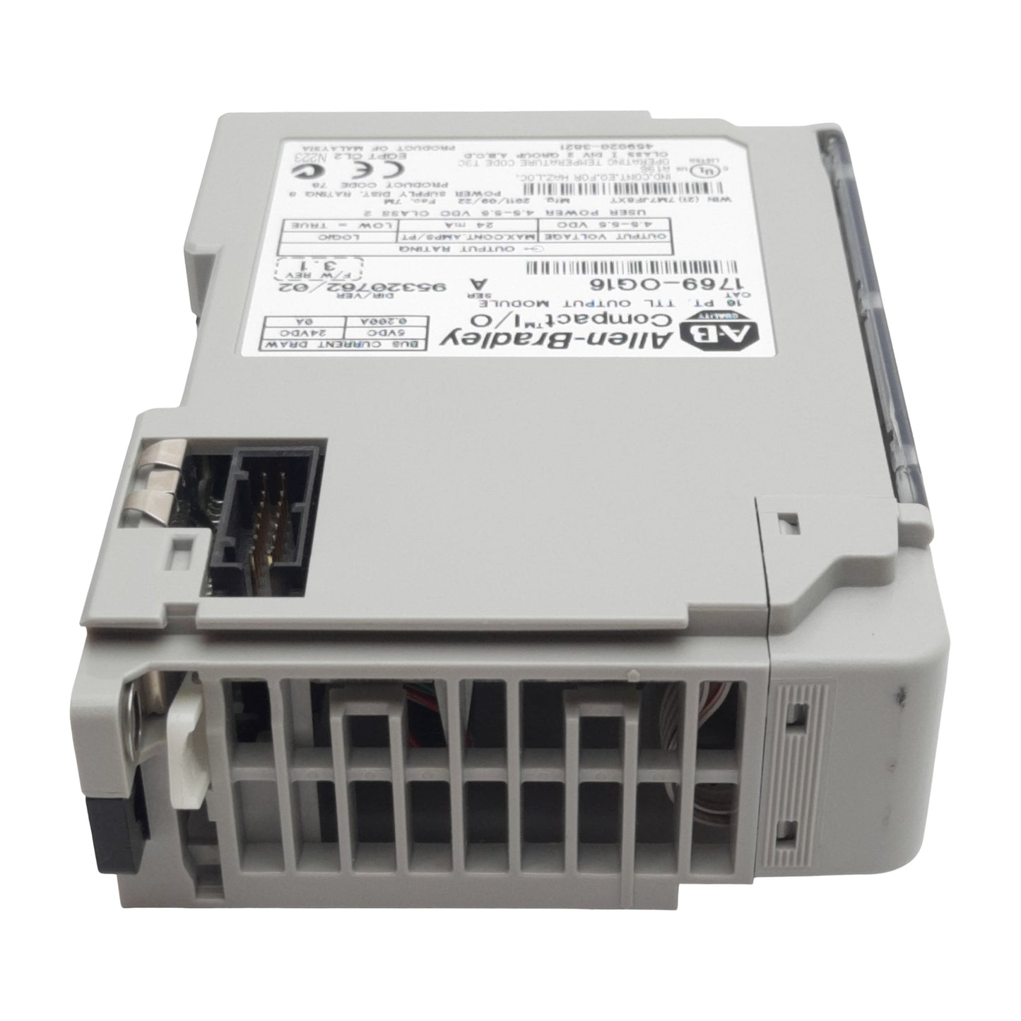 Used Allen Bradley 1769-OG16 Compact Output Module TTL, 16 Channel, 4.5-5.5VDC Out