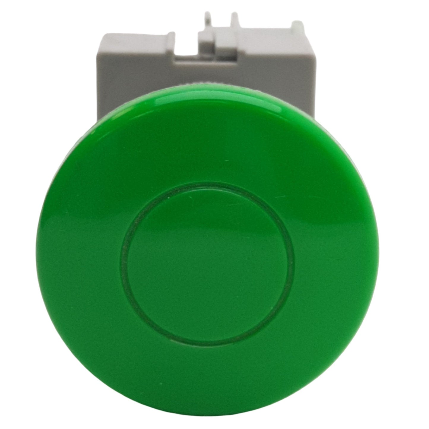 Used IDEC ABW410-G Green Momentary Push Button ø22mm, 1NO Contact, 600VAC/DC 10A Max