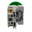 Used IDEC ABW410-G Green Momentary Push Button ø22mm, 1NO Contact, 600VAC/DC 10A Max