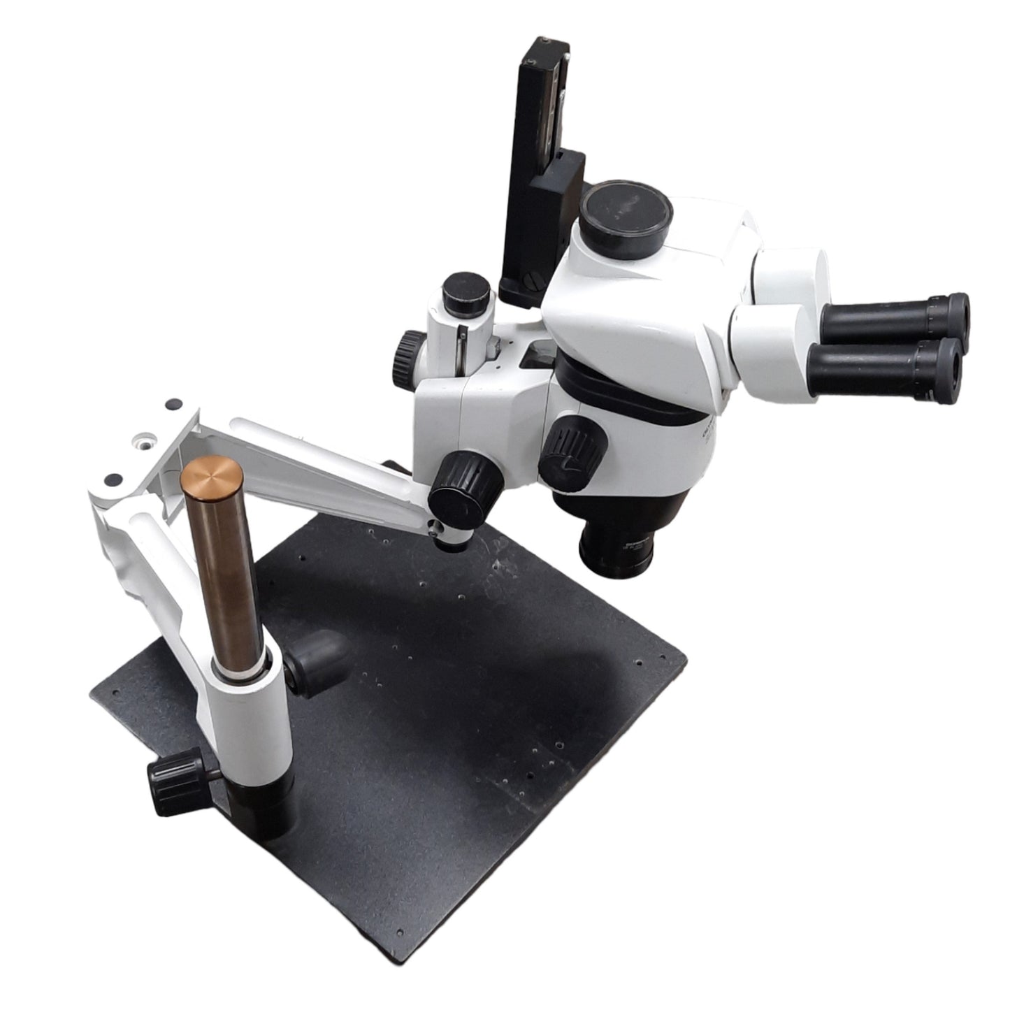 Used Olypmus SZX-10 Stereo Microscope With DFPLAPO1X-4 & EEPA Adjuster, 81mm WD