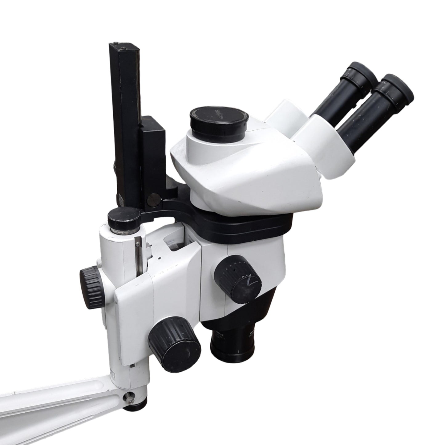 Used Olypmus SZX-10 Stereo Microscope With DFPLAPO1X-4 & EEPA Adjuster, 81mm WD