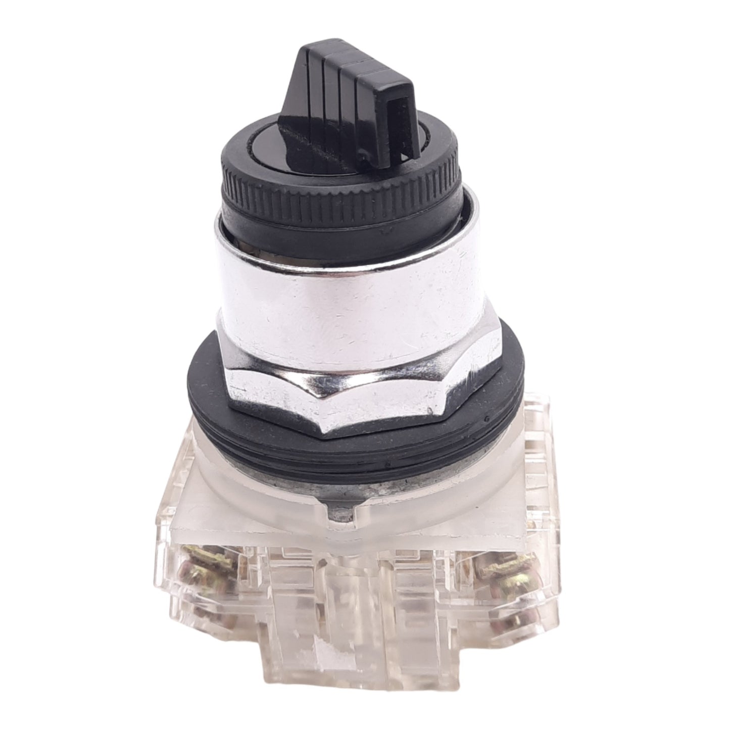 New – Open box Square D 9001SKS11BH2 Selector Switch, 2-Position Maintained, 30mm, 2NO 2NC 600V