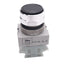 Used IDEC AOW110-B Black Maintained Pushbutton, 2-Position, 22mm, 1NO, 600V 10A Max