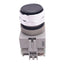 Used IDEC AOW110-B Black Maintained Pushbutton, 2-Position, 22mm, 1NO, 600V 10A Max