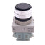 Used IDEC AOW110-B Black Maintained Pushbutton, 2-Position, 22mm, 1NO, 600V 10A Max
